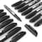 Arteza® Black Fine Tip Permanent Markers, 60ct.